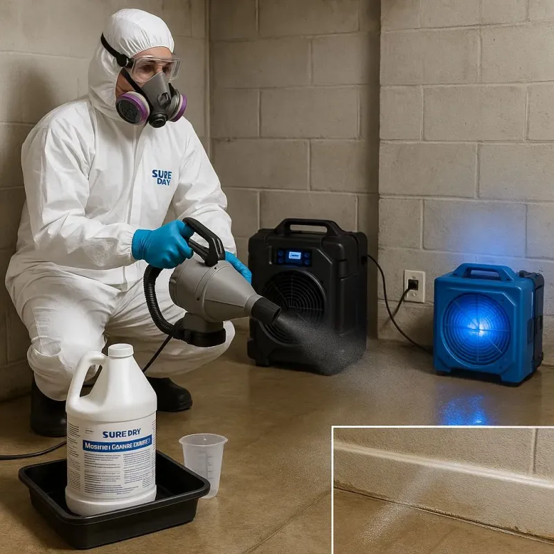 Sanitization and Odor Removal process in Helena, GA