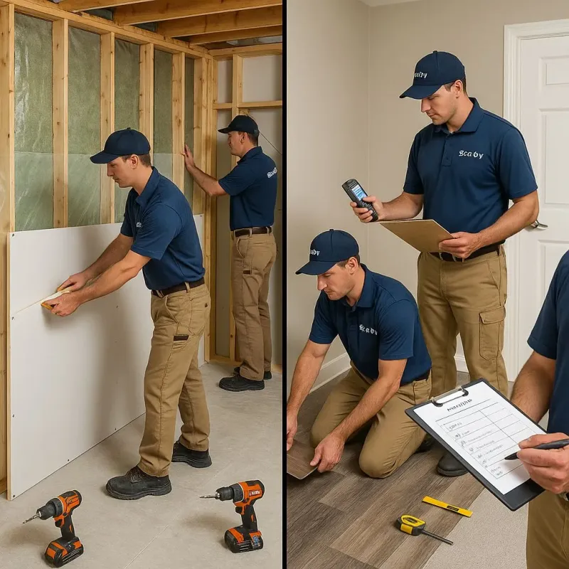 Repairs and Reconstruction process in Helena, GA