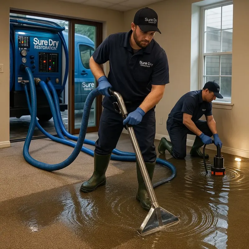 Water Extraction and Removal process in Helena, GA